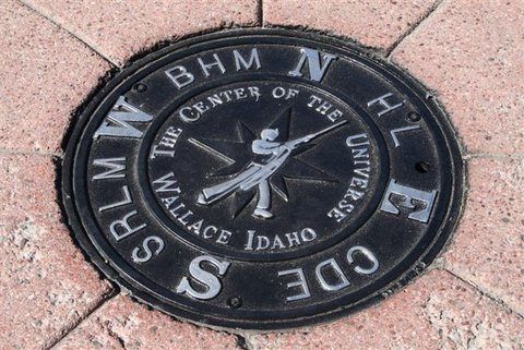 Center of the Universe - Wallace , Idaho